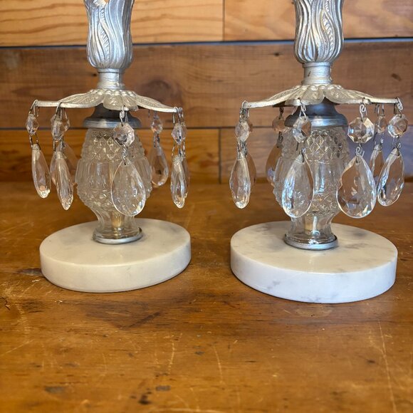 Vintage Candle Holders (set of 2) - Picture 1 of 4